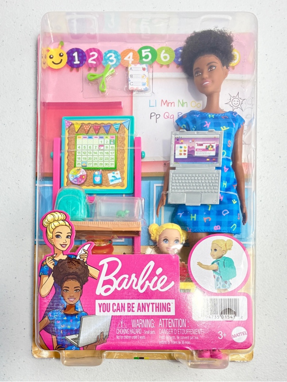 Barbie You Can Be Anything Careers Teacher Playset Black Doll AA NRFB